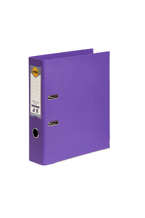 Marbig Lever Arch File A4 - PE: Purple