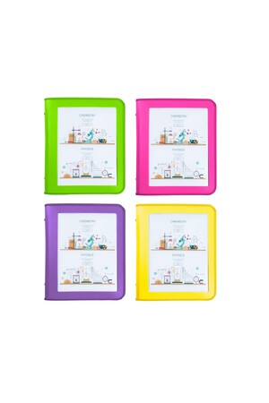 Marbig Binder - A4 2D 25mm Insert Cover: Bright Colours Assorted (Box of 10)