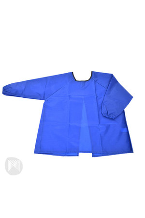Micador Art Smock - 54cm: Long Sleeve Blue