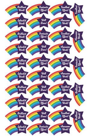 Shooting Stars Reward Stickers