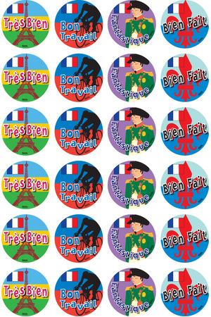 French Language Stickers (Previous Design)