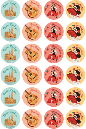 Spanish - Merit Stickers (Pack of 96)