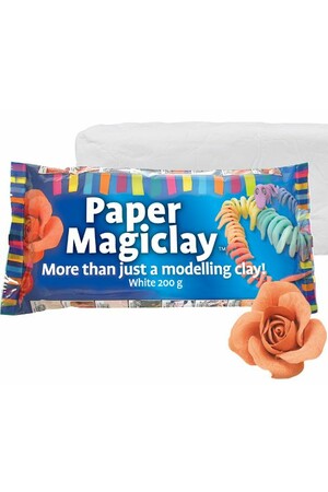Paper Magiclay - 200g (Flat Pack): White