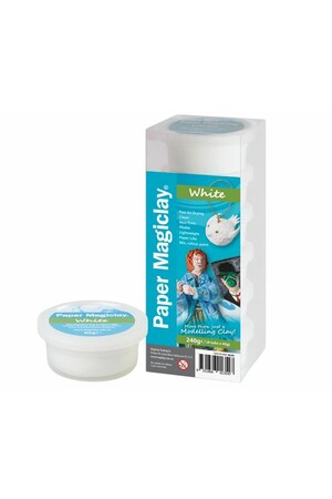 Paper Magiclay - 240g (Canister of 6): White