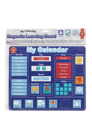 Magnetic Learning Board - Calendar