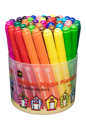 Master Mega Markers - Tub of 48