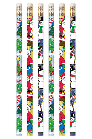 Holiday Charm Pencils - Pack of 10