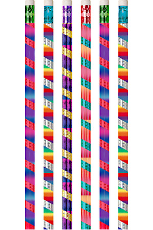 Festive Colours Pencils - Pack of 10