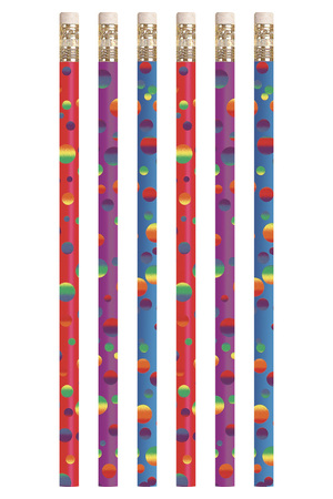 Polka Dots Pencils - Box of 100