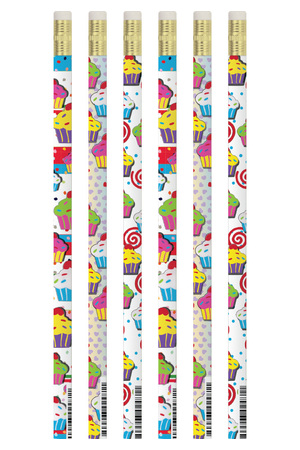 Cupcakes Pencils - Pack of 10