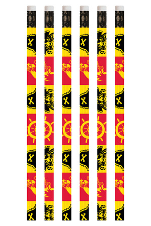 Pirates and Parrots Pencils - Box of 100
