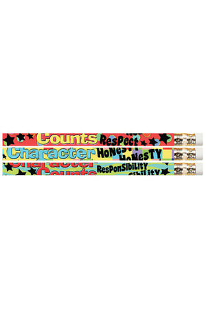 Character Matters Pencils - Pack of 10