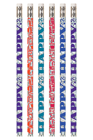 Happy Birthday From Your Teacher Pencils - Pack of 10