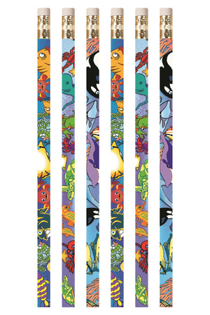 Marine Life Pencils - Pack of 10