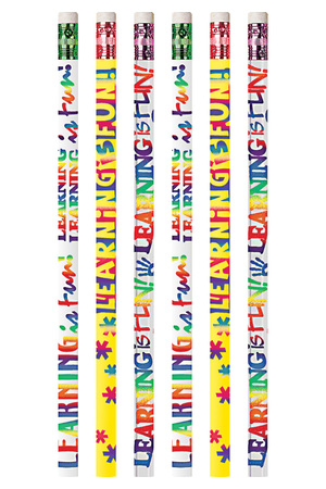 Learning is Fun Pencils - Pack of 10