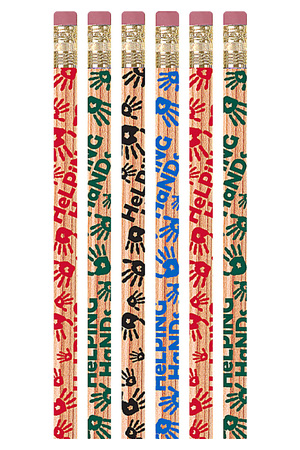 Helping Hands Jumbo Pencils - Pack of 8