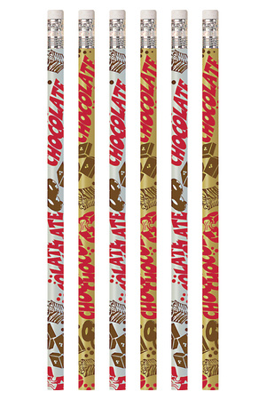 Chocolate Scented Pencils - Pack of 10