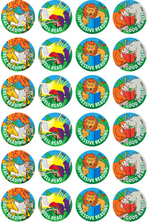 I'm A Good Reader Merit Stickers (Previous Design)