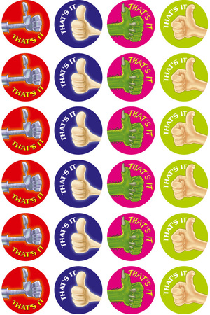 That's It Merit Stickers
