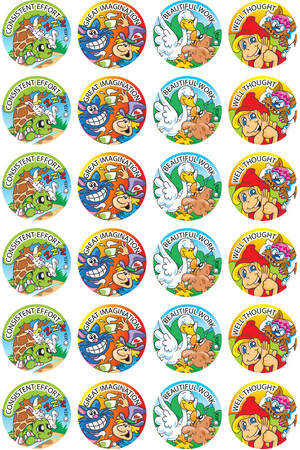 Fairy Tales Merit Stickers (Previous Design)