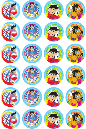 Super Manners Merit Stickers