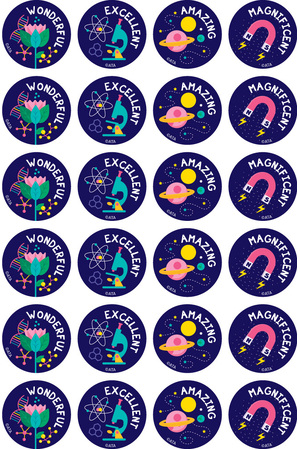 Science - Merit Stickers (Pack of 96)