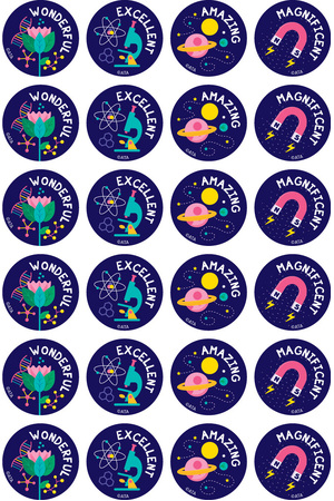 Science - Merit Stickers (Pack of 96)