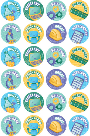STEM - Merit Stickers (Pack of 96)