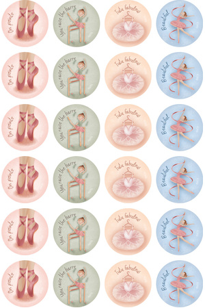 Ballet - Merit Stickers (Pack of 96)