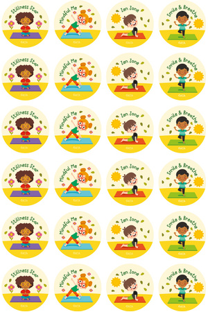 Kids Mindfulness - Extracurricular Stickers (Pack of 96)
