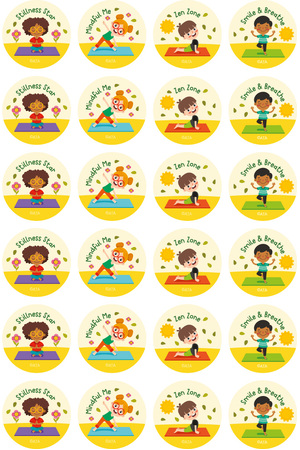 Kids Mindfulness - Extracurricular Stickers (Pack of 96)