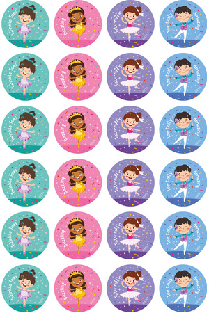 Ballet - Extracurricular Stickers (Pack of 96)