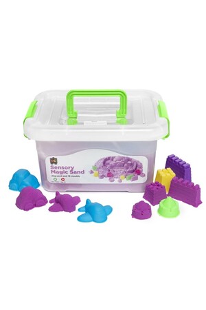 Sensory Magic Sand 2kg - Purple (with moulds)