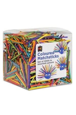 Matchsticks - Coloured (Pack of 2000)