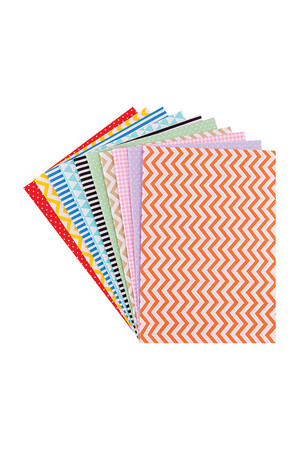 Cotton Fabric: Pattern - A3 (Pack of 10)
