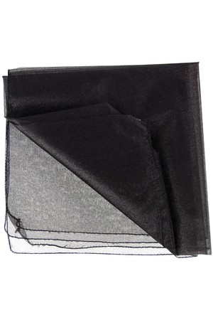 Poly Organza - Black