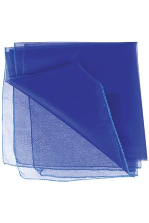 Poly Organza - Blue