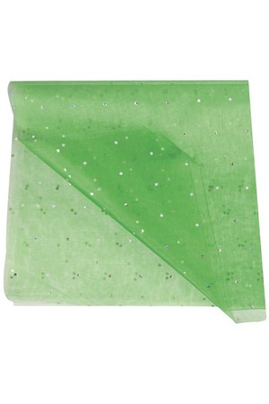 Poly Organza - Green Diamond