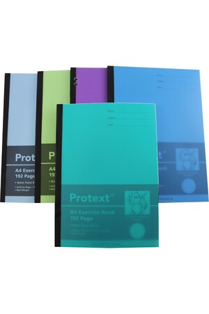 Protext A4 Exercise Book - 8mm Ruled (Monkey) 192PG