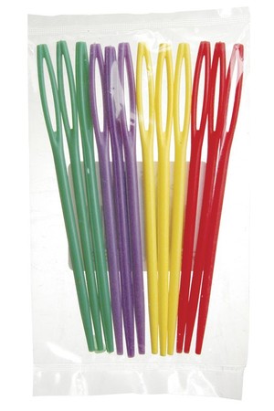 Plastic Darning Needles - Pack of 12