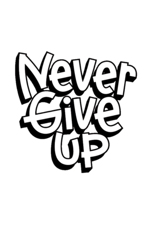 Stamp it - Never Give Up