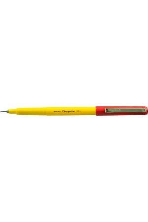 Nikko Pen - 0.4mm Fineline: Red (Box of 12)