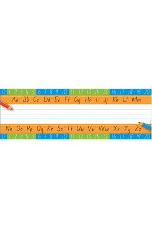 Alphabet NSW Foundation Font Restickable Name Plate