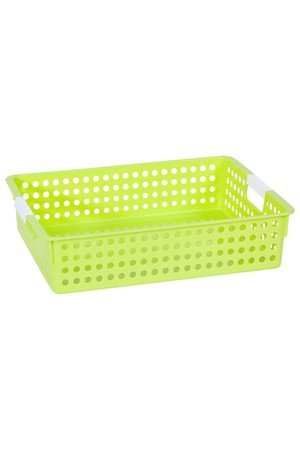Classroom Basket - A4 Tray: Green