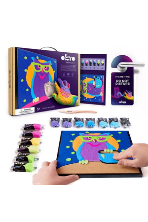 Okto Paint by Numbers with Clay: Owl