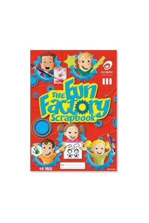 Olympic Scrapbook - Fun Factory 60gsm 335x240mm: 48pg (Single)