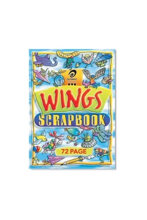 Olympic Scrapbook - Wings 60gsm 335x240mm: 72pg (Pack of 10)