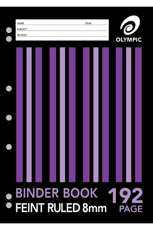 Binder Book Olympic - A4: 192 Page (Pack of 10)