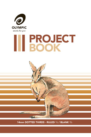Olympic Project Book 524 - 14mm Dotted Thirds: 24 Pages (Single)
