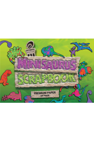 Olympic Scrapbook - Minisaurus (168x240mm) Bond: 64 Pages (Pack of 10)